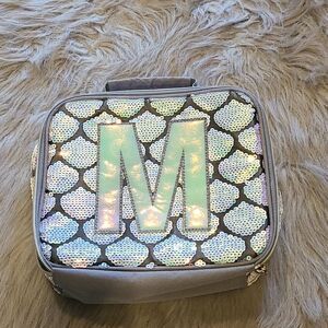 Justice girls sequin M mermaid lunchbox